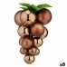 Christmas Bauble Grapes Large Brown Plastic 22 x 22 x 33 cm (8 Units)