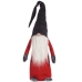 Decorative Figure Gnome White Red Grey Polyester Wood Sand 20 x 100 x 25 cm (8 Units)