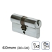 Cilinder EDM 85177 r13 nikelj Kratek camlock Evropski