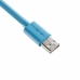 Cavo USB A con USB-C Newskill NS-AC-COILC-B Azzurro