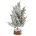 Kerstboom 120 cm Wit Bruin Groen Hout Plastic (48 Stuks)