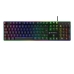 Gamer Billentyűzet Newskill Gungnyr Pro Fekete Spanyol Qwerty LED RGB