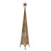 Weihnachtsbaum Turm Stern Gold Metall Kunststoff 39 x 186 x 39 cm (4 Stück)