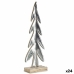 Figura Decorativa Árbol de Navidad Gris Madera 5 x 32,5 x 11,5 cm (24 Unidades)