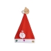 Gorro de Papá Noel Blanco Rojo (12 Unidades)