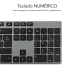 Teclado Inalámbrico Subblim SUB-KB-3ADE301 Gris Qwerty Español QWERTY Bluetooth 3.0