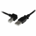 Cable USB A a USB B Startech USBAB2ML             Negro