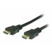 Καλώδιο HDMI Aten 2L7D02H-1 Μαύρο 2 m