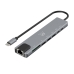 Hub USB Ewent EW1146 Grigio Multicolore (1 Unità)