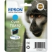 Картридж с оригинальными чернилами Epson Cartucho T0892 cian Циановый