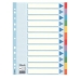 Paravent Esselte Multi-coloured Cardboard Dividers Multicouleur