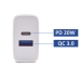 Wall Charger Ewent EW1321 White 20 W (1 Unit)