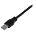 Kabel USB A na USB B Startech USB3CAB1M            Czarny