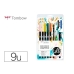 Felt-tip pens Tombow BS-FH1 Multicolour (10 Units)