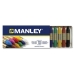 Ceras de colores Manley MNC00033/110 Blanco Multicolor