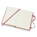 Schrijfblok Moleskine MM710R Rood (1 Stuks)