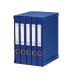 Ring binder Pardo 924503 Blue 5 Units