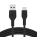 Câble USB-C vers USB Belkin BOOST↑CHARGE Flex Noir 3 m (1 Unité)