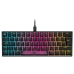 Gaming Keyboard Corsair K65 Spanish Qwerty Black