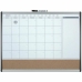 Monthly planner Nobo 1903813 Fekete Ezüst színű 58,5 x 43 cm