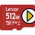 Κάρτα micro SD Lexar LMSPLAY512G-BNNNG 512 GB