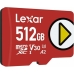 Carte Micro SD Lexar LMSPLAY512G-BNNNG 512 GB