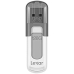 USB Memória Lexar JumpDrive V100 Fehér Fehér/Szürke 128 GB