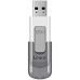 USB Memória Lexar JumpDrive V100 Fehér Fehér/Szürke 128 GB