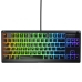 Gamer Billentyűzet SteelSeries APEX 3 TKL Spanyol Qwerty Fekete RGB