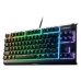 Gamer Billentyűzet SteelSeries APEX 3 TKL Spanyol Qwerty Fekete RGB