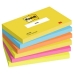 Note Adesive Post-it ENERGETIC Multicolore 7,6 X 12,7 cm