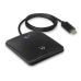 Lector de Tarjetas Inteligentes Ewent EW1055 USB C Negro 1 m DNIe