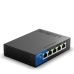 Switch Linksys LGS105 Negro/Azul