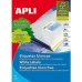 Клейкие этикетки Apli Labels 52.5 x 29.7mm 52,5 x 29,7 mm Белый A4 100 Листья