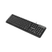 Teclado e Rato Tacens ACP0ES Preto Qwerty espanhol QWERTY