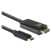 Adaptador USB-C para HDMI Ewent EW9824 Preto 2 m