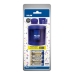 Pencil Sharpener Milan BWM10149 Blue White Plastic