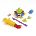 Creatief Spel met Boetseerklei Milan Funny Faces (4 Onderdelen) (1 Stuks)