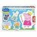 Set di 5 Puzzle Peppa Pig 15622