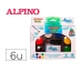 Краска для лица Alpino DL000620 Разноцветный Акварель