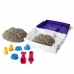 Areia Mágica Spin Master KINETIC SAND Activity Case Plástico