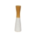 Vase Romimex Yellow White Ceramic 12 x 43 x 12 cm