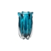 Blumenvase Romimex Blau Glas 17 x 30 x 17 cm