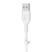 Cable USB-C a USB Belkin BOOST↑CHARGE Flex Blanco 2 m (1 unidad)