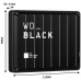 External Hard Drive Western Digital WDBA3A0040BBK-WESN 4 TB HDD Black