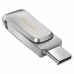 Memoria USB SanDisk SDDDC4-064G-G46 Argentato Acciaio 64 GB (1 Unità)