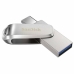 Memoria USB SanDisk SDDDC4-064G-G46 Argentato Acciaio 64 GB (1 Unità)