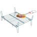 Grill Algon   Doppia Zincato 25 x 30 cm (5 Unità)