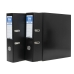 Lever Arch File Unipapel 17231010 Black A4 2 Pieces (2 Units)