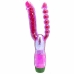 Double Penetration Stroker Masturbator mit doppelter Öffnung (Anus und Schamlippenform) Seven Creations Xcel Rot